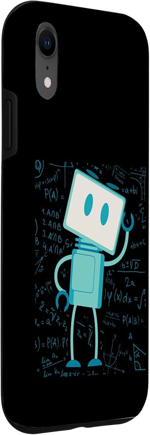 Artificial Intelligence Robot Futuristic AI Robotic Engineer Case for iPhone XR