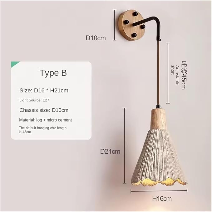 Bedroom Wall Lamp Led Bedside Atmosphere Creative Designer Personality Fashion Living Room Background,Elegant