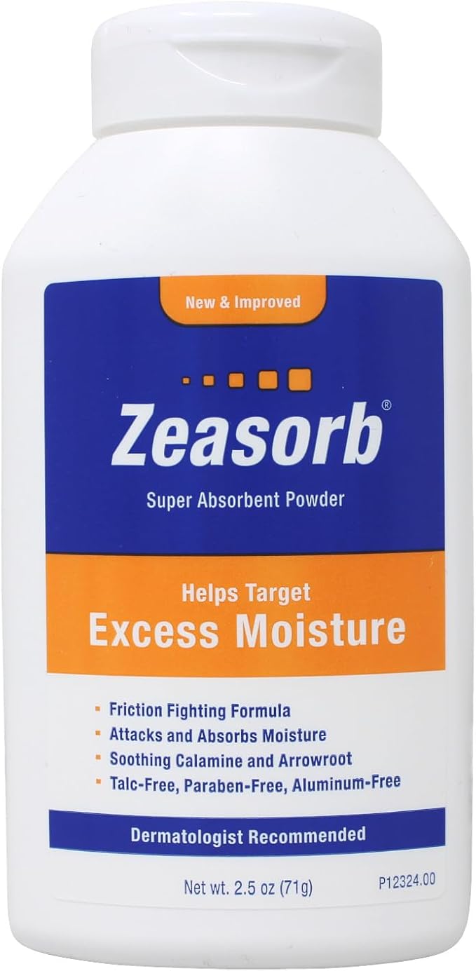 Zeasorb Super Absorbent Powder 2.50oz (Pack of 5)