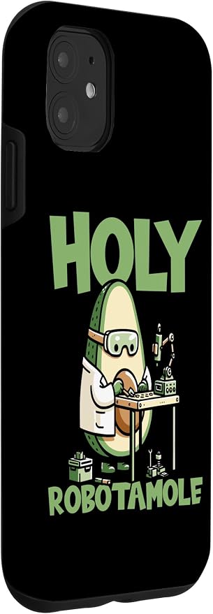 iPhone 11 Robots Artificial - Ai Robotics Avocado Holy Robotamole Case