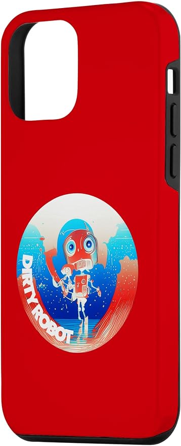 Dirty Robot my computer friend brand AI computing code cobot Case for iPhone 12 mini