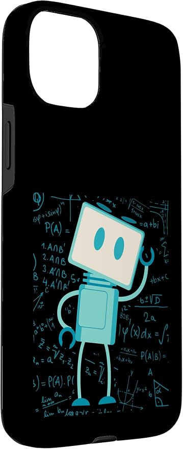 Artificial Intelligence Robot Futuristic AI Robotic Engineer Case for iPhone 15 Plus