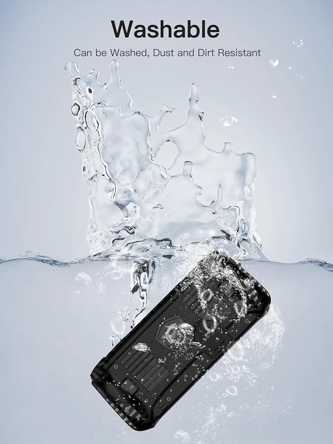for MSI Claw 8 AI+ A2VM Silicone Grip Case ���Soft Skin Silicone Case Full Protective Case Cover with MSI Claw 8 AI+ A2VM-Black