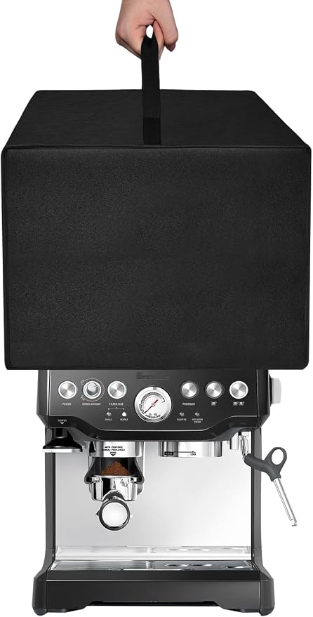 Espresso Machine Cover for BES870XL/ BES880BSS/BES876BSS Coffee Maker | Latte Maker Cover,Heavy Duty Heat-Resistant Waterproof Nylon Case for Espresso Machine
