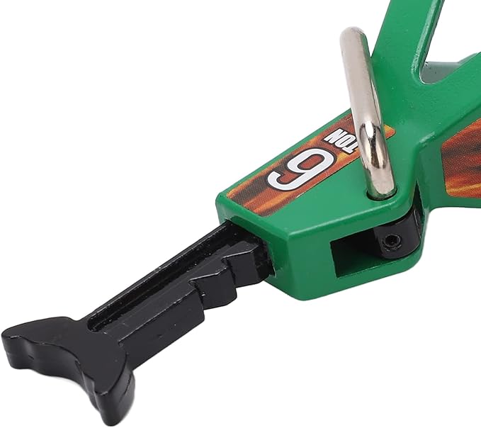 Simulation Jack Stand 75mm~102mm Adjustable Height RC Jack Stand Climbing Car Simulation Decorative Accessory Mini Lifting Jack for SCX10 D90 1/10 RC Car(Green)