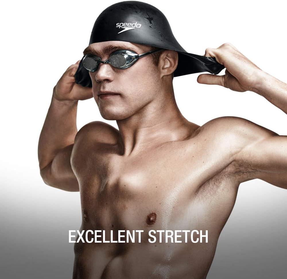 Speedo Silicone Swim Cap - Durable, Comfortable Fit for Enhanced Performance | Ideal for Competitive Swimmers