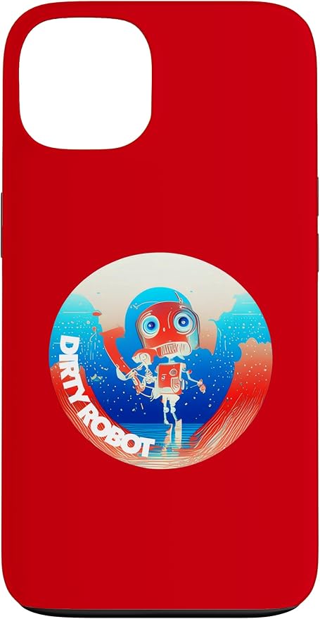 Dirty Robot my computer friend brand AI computing code cobot Case for iPhone 13