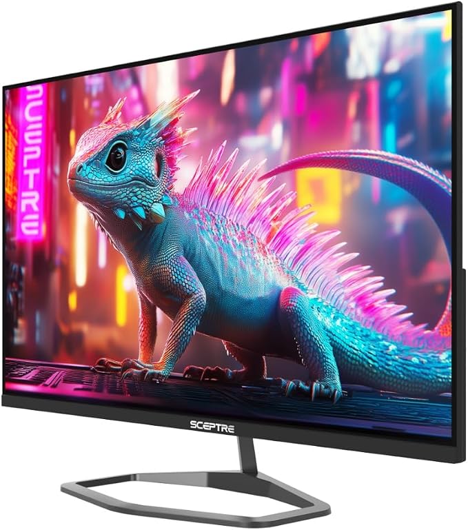 Sceptre New 32-inch 2K QHD 2560 x 1440 Prime Gaming Monitor up to 210Hz USB Type-C DisplayPort HDMI sRGB 115% 1ms Build-in Speakers, Machine Black 2026 ((E325B-QW200D Series)