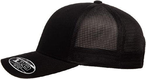 Flexfit 110M Adjustable Snapback Cap - Breathable Mesh Back | Mid-Profile Design, Bulk Pack Available