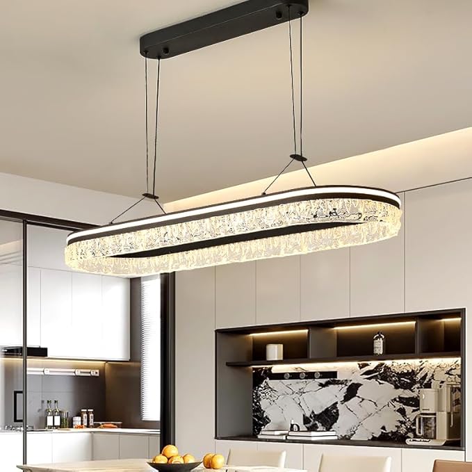 Pendant Lights, Nordic Decoration Home Bedroom Decor Smart led Lamps Ceiling Lights for Living Room Indoor Lighting lamparas(H Style,APP with RC Dimmable)