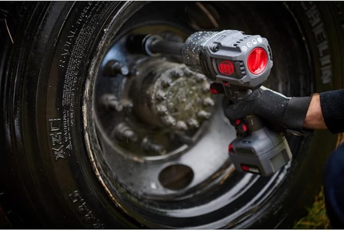 Ingersoll Rand W8571 3/4" 20V Cordless Impact Wrench Bare Tool, 2000 ft-lb Torque, 6" Extended Anvil, Friction Ring Thru-hole, Pistol