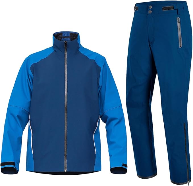 fit space Waterproof Golf Rain Suits for Men Performance Rain Jackets and Pants for All Sports
