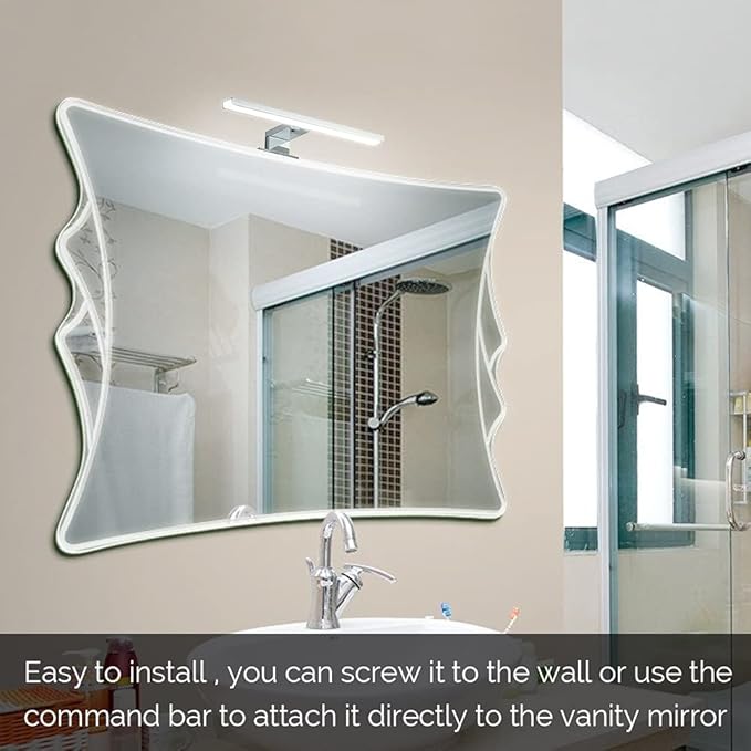 Makeup Mirror Light LED Mirror Light Vanity Lights IP44 Waterproof Makeup Mirrors Wall Lamps,Charming Lighting
