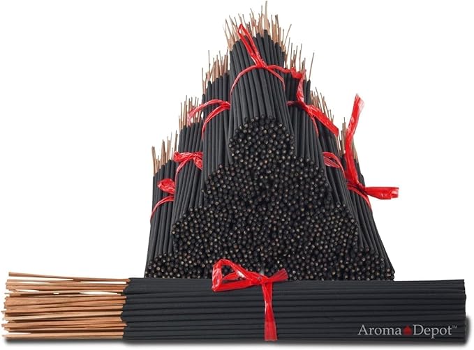 Cottage Breezee Type Most Exotic 11'' Incense Sticks. Approx. 85 to 100 Sticks Per Bundle, Each Natural Stick Burns for 45 mins to 1 Hour Each. Long Lasting. Guarantee 100% Pure
