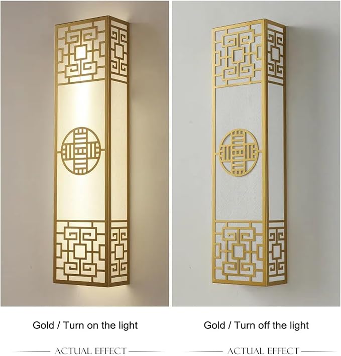 Chinese Style Bedroom Wall Lamp Strip Shaped Zen Background Wall Bedside Lamp Living Room Hallway Stairs Hotel Lighting,Wall Lamp