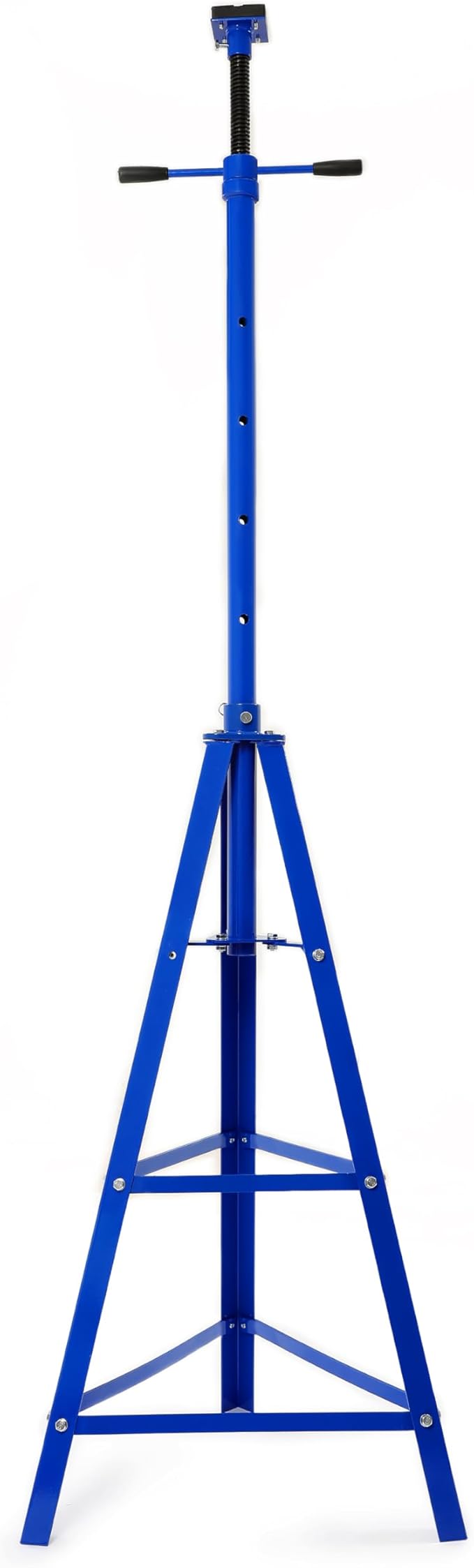 ALMULOO Adjustable Under Hoist Jack Stand for Repair Shops, Garages and DIY 2 Ton Reach Under Hoist Tripod Stand 4500 LBS Load Capacity High Lift Jack Stand 55-5/8" - 79-1/2" Powder Coated Steel