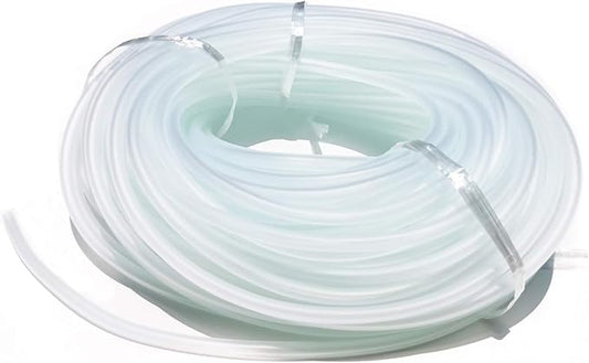 ALEGI 50 Feet Standard 3/16" Flexible Airline Tubing for Aquariums, Terrariums and Hydroponics