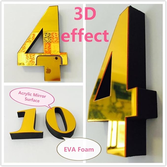 FASHION in THE CITY Large Frameless 3D DIY Mirror Surface Wall Clocks Modern Design for Living Room Bedroom Home Office Kids Room Hotel Coffee Hall Bar Wall Decoration