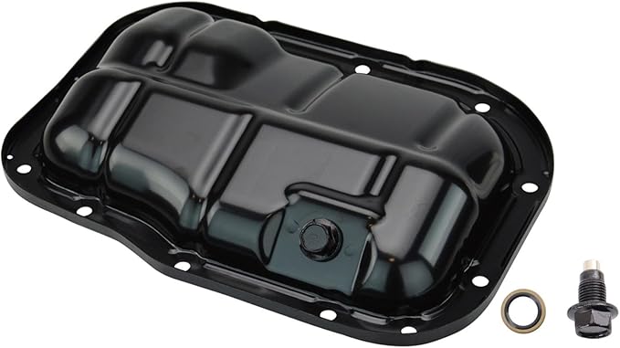 TRQ Lower Engine Oil Pan Compatible with 2011-2017 Lexus CT200h 2008-2012 Scion xD 2009-2018 Toyota Corolla 2009-2013 Matrix 2010-2018 Prius