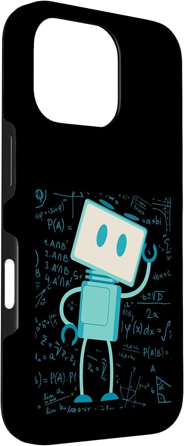 Artificial Intelligence Robot Futuristic AI Robotic Engineer Case for iPhone 16 Pro