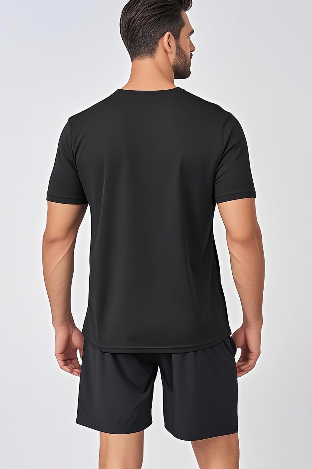 Skiennix Men's Short Sleeve Shirts - Quick Dry Moisture-Wicking Athletic Tees | 7 Pack, Casual Workout