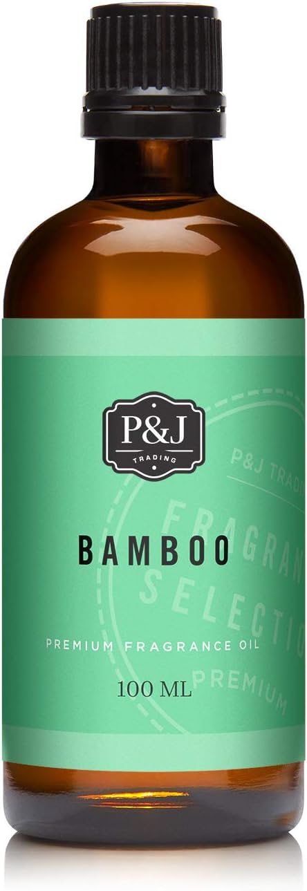 P&J Trading - Bamboo Scented Oil 100ml - Fragrance Oil for Candle Making, Soap Making, Diffuser Oil