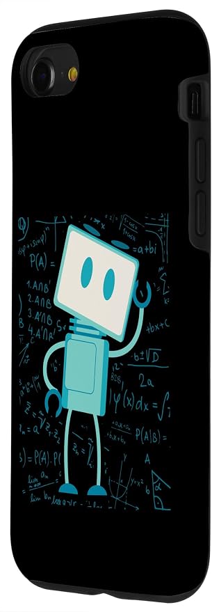 Artificial Intelligence Robot Futuristic AI Robotic Engineer Case for iPhone SE (2020) / 7 / 8
