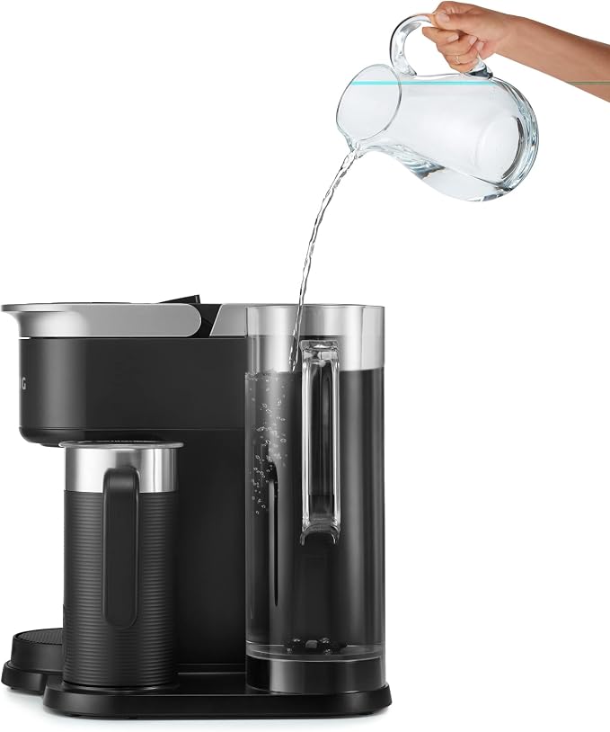 Keurig K-Café SMART Single Serve Coffee Maker with WiFi Compatibility, Latte and Cappuccino Machine with Built-In Frother, 6 Brew Sizes, Black | WIFI Brewid Smart Brewing, Built-in Milk Frother for Lattes and Cappuccinos, 6 Brew Sizes, K-Cup Pod Compat...