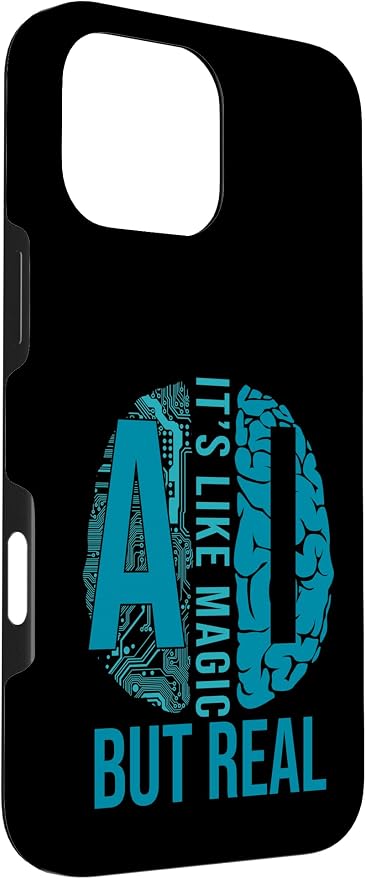 Artificial Intelligence Robot Futuristic AI Robotic Engineer Case for iPhone 16 Pro Max
