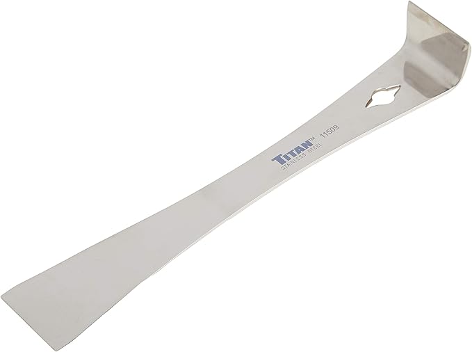 Titan 11509 9-1/4-Inch Stainless Steel Pry Bar Scraper