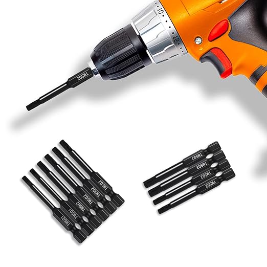 Narwhal 8 Point Star Bit Set for Trailers (24 Pack Double Square - CR-MO Steel) 8 Point Torx Bits in The Following Sizes #1 x6, #2 x12, and #3 x6 for Trailers, RVs, and More