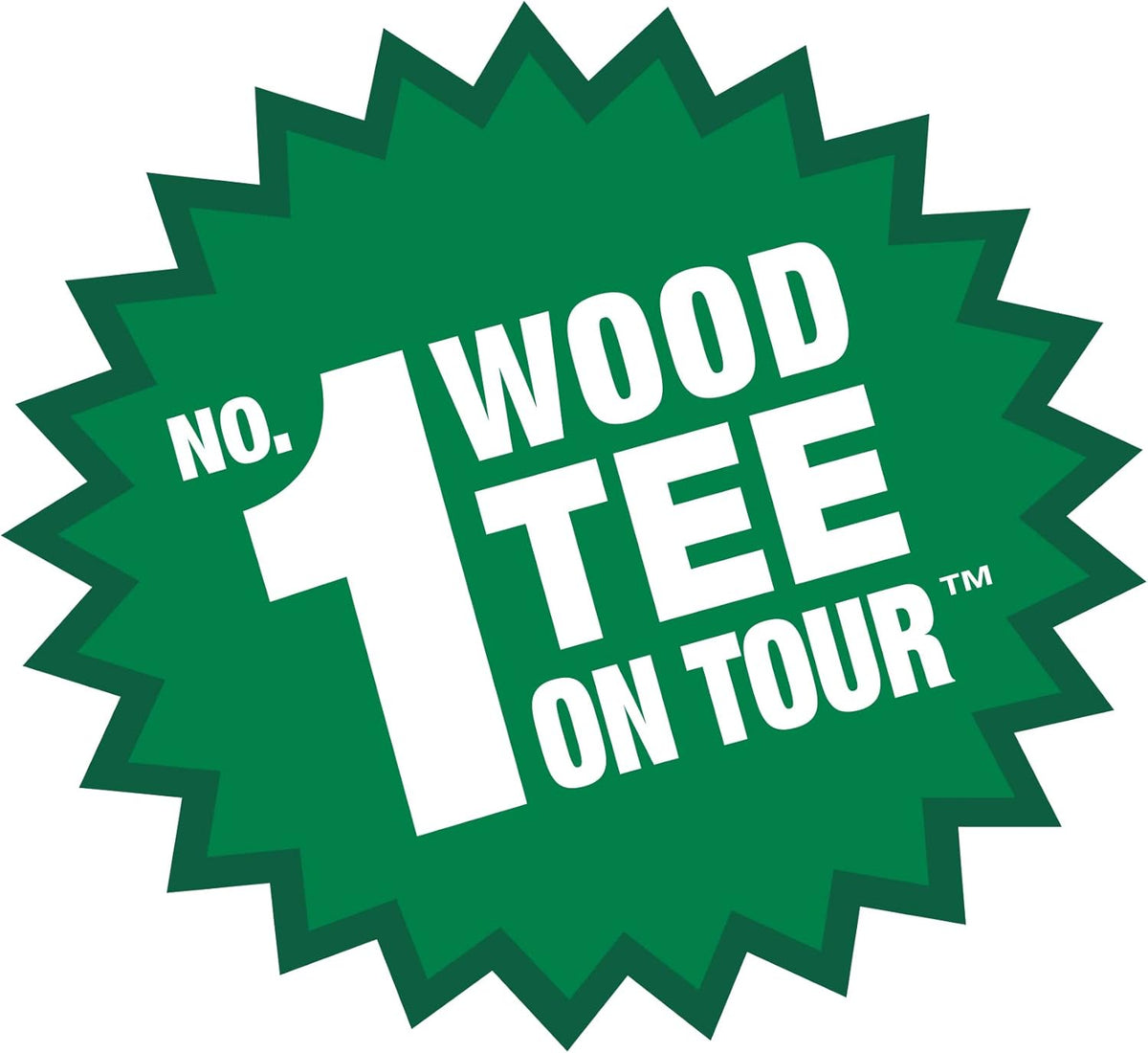Pride Professional Tee System - 2-3/4 Inch ProLength Golf Tees | 175 Count, Natural Color
