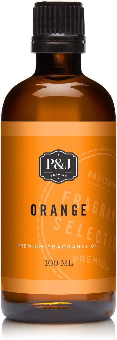 P&J Trading Fragrance Oil | Orange Oil 100ml - Candle Scents for Candle Making, Freshie Scents, Soap Making Supplies, Diffuser Oil Scents