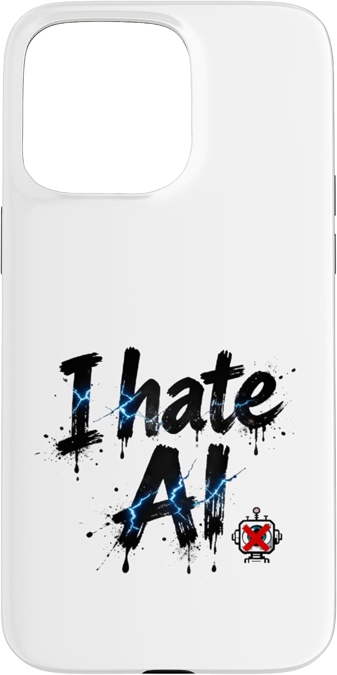 I Hate Ai Case for iPhone 15 Pro Max