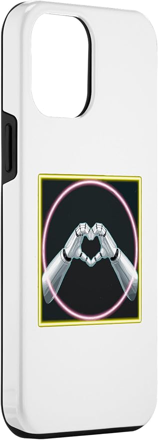 iPhone 13 Pro Max Hand Heart AI Robot | Hands Robot Shirt Case