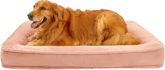 BALANCE XL Dog Beds, Orthopedic Dog Bed with Egg Crate Foam, Waterproof Dogs Bed with Removable and Washable Cover, Extra Large Dogs Bed up to 90lbs
