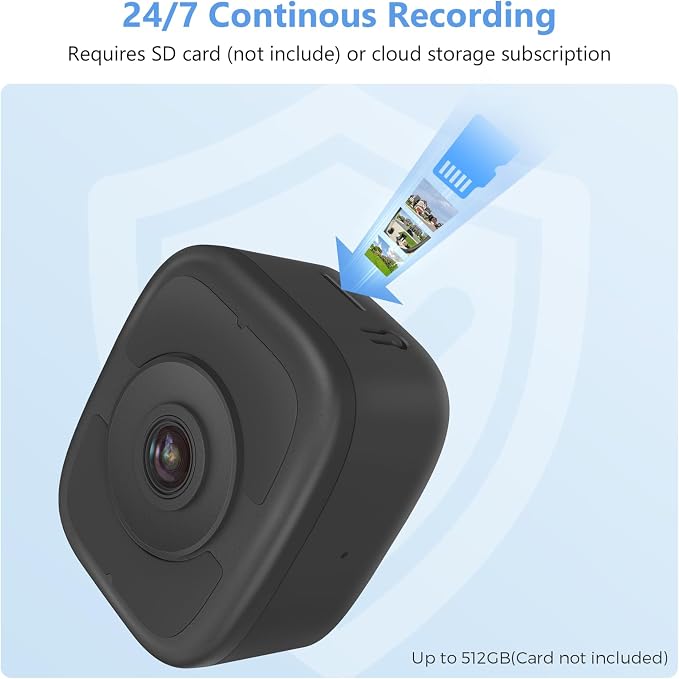 3K 5MP Window Camera for Home Security Indoor Magnetic Mount, 2Pack No Drill 5GHz&2.4GHz WiFi 6, Outdoor Monitoring Through Glass, Full Color Night Vision, 24/7 AI Smart Detection Recording