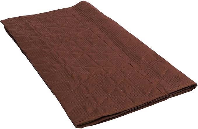 Dog Bed Cover, Slip Washable Pet Blanket for Sofa Couch Furniture Protector with Double Sided TPU Liner for Cats Puppies Brown (30x70in/ 76.2x177.8cm)