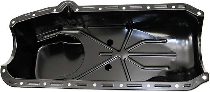 TRQ Engine Oil Pan for Driver Left LH Dipstick for Pontiac Buick Chevy Pickup Truck