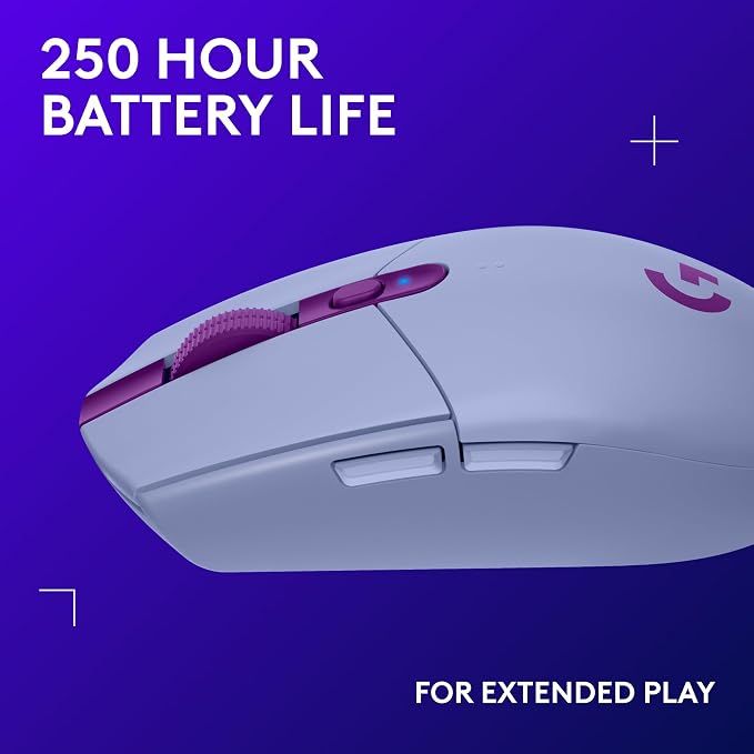 Logitech G305 Lightspeed Wireless Gaming Mouse - Lilac