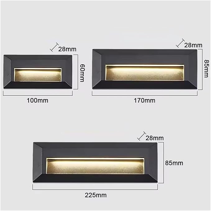 LED Stair Light Mounted Wall Lamp Indoor and Outdoor Garden Corridor Lights ，Stairway
