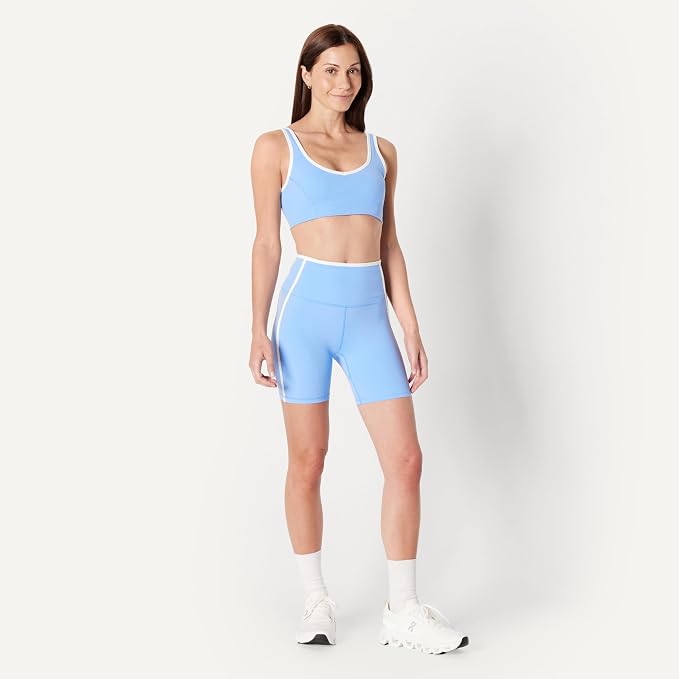 Amazon Essentials Women's Active FormFlex Buttery Soft High Waist Biker Shorts