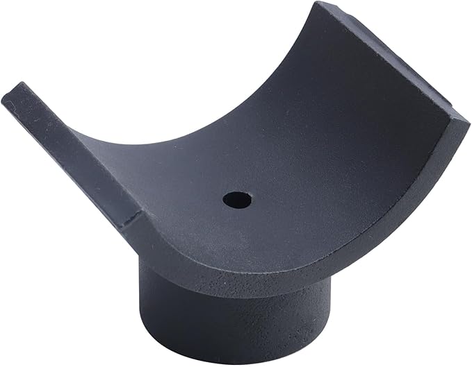 Bottle Jack Adapter Saddle - Jack Adapter for 3 Inch Axle Tube - Black Lifting Axles Saddle Made of Steel 3"