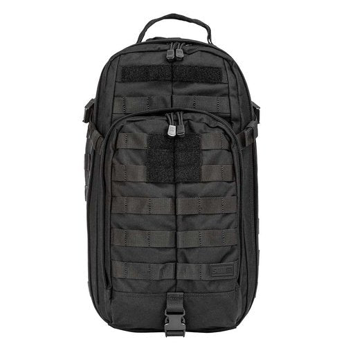 5.11 Tactical Sling Bag Pack MOAB 10, Shoulder Crossbody Military Bag, 18L, Black, Style 56964ABR