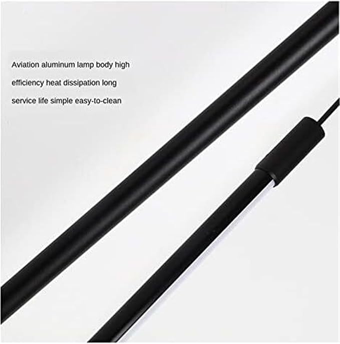 Living Room Minimalist Background Wall Decoration Bedroom Bedside Linear LED Wall Lamp Ceiling Light(White Light,60cm)