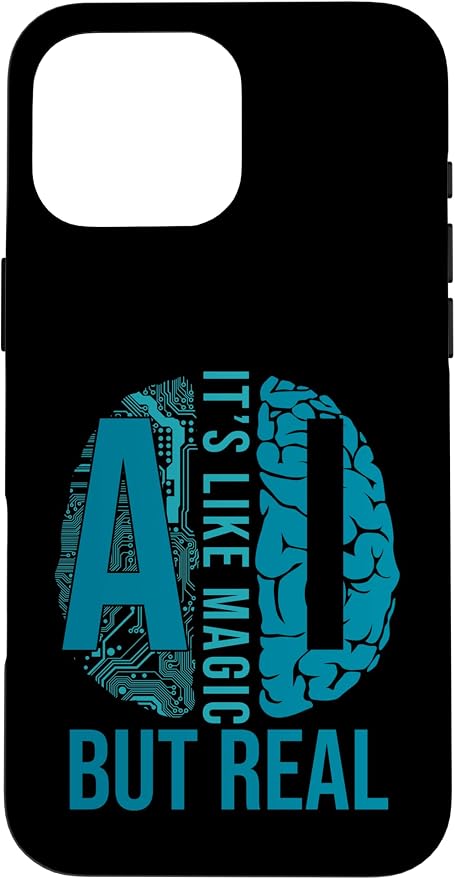 Artificial Intelligence Robot Futuristic AI Robotic Engineer Case for iPhone 16 Pro Max