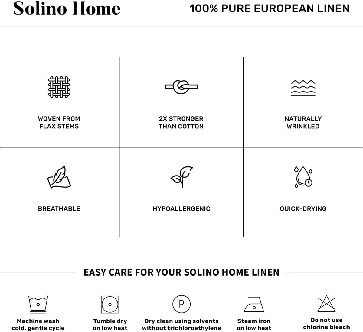 Solino Home Linen Striped Tablecloth 60 x 144 Inch - 100% Pure Linen Pink and White Table Cloth for Rectangle Tables - Cabana Stripe, Machine Washable Tablecloth for Summer