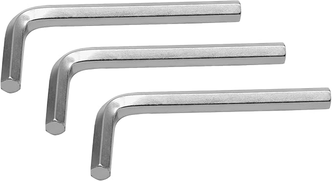 Piutouyar 10mm Hex Key, Allen Key, L Shaped Wrench - 3 Pcs Set for Bike, Furniture Repair