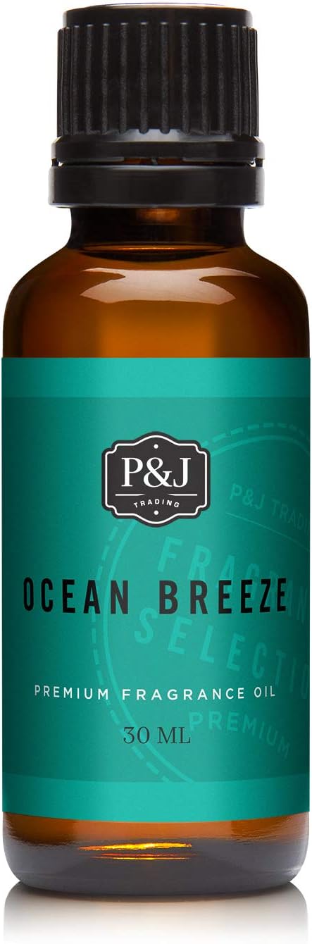 P&J Fragrance Oil - Ocean Breeze Scent, 30ml