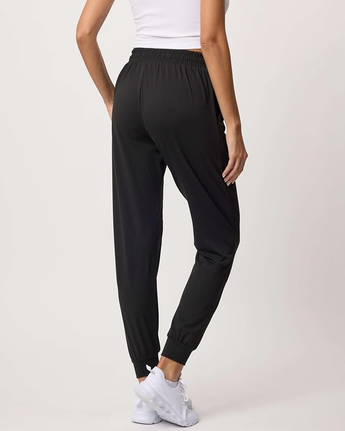 3 Pack Women's Lounge Joggers Sweatpant Active Athletic Yoga Workout Pocket | Available in Plus Size, Ladies Casual, Drawstring Gym Pants, Sleep Bottoms, Hiking, Running, Fitness, Exercise, Pajama, Soft